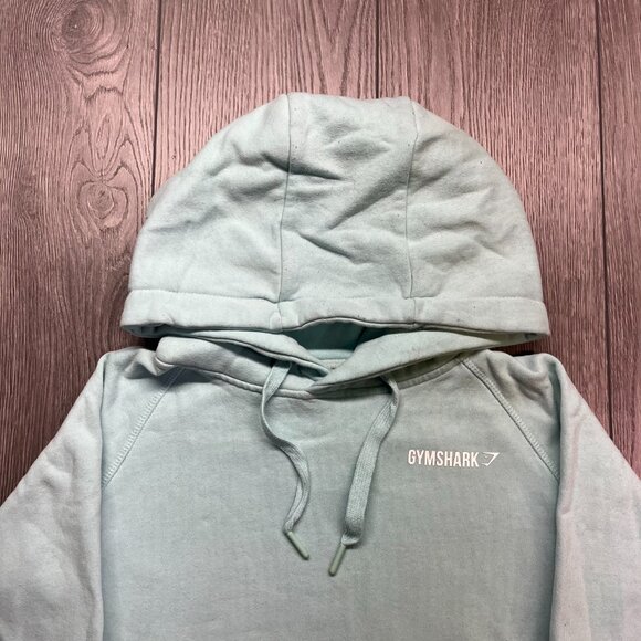 Gymshark Hoodie Women's Small Blue‎ Sweatshirt Gym - Picture 2 of 8